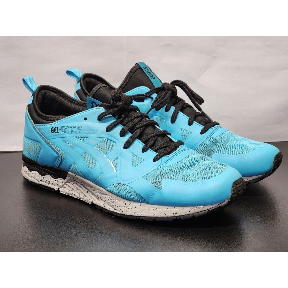 Asics Tiger Gel-Lyte Aquarium Blue Men's Sneakers F460147 US Size 10.5 UK 10